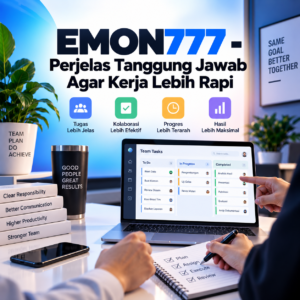 EMON777 Sistem kerja Sangat Rapi